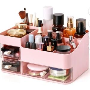 Pink Makeup Organizer